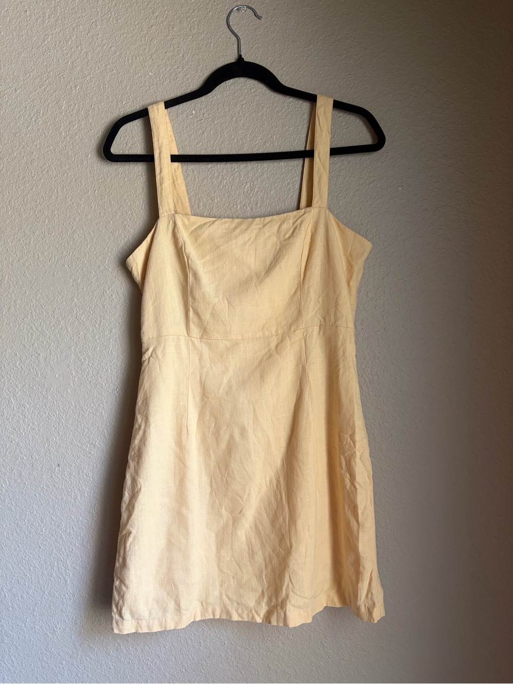 Forever 21 Yellow Mini Dress